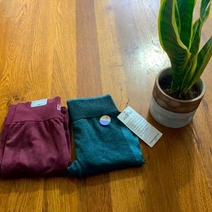 Two brand new with tags pink leggings